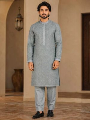 Grey Kurta Pajama For Wedding Grey Kurta Pajama For Wedding