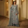 Grey Chiffon Wholesale Chiffon Suit USA Grey Chiffon Wholesale Chiffon Suit USA