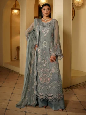 Grey Chiffon Wholesale Chiffon Suit USA Grey Chiffon Wholesale Chiffon Suit USA
