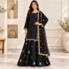 Jet Black Wholesale Pakistani Party Wear Jet Black Wholesale Pakistani Party Wear