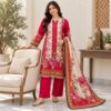 Magenta Pink Pakistani Lawn Suit (2) Magenta Pink Pakistani Lawn Suit