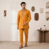 Marigold kurta pajama for wedding (2) Marigold kurta pajama for wedding