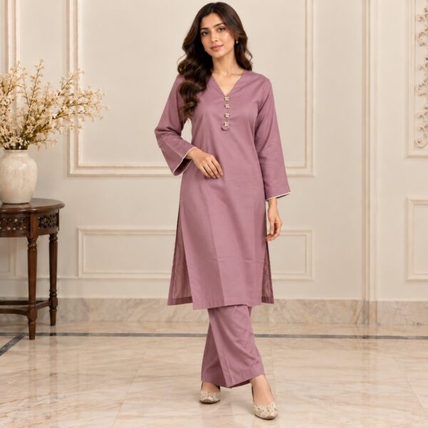Mauve Pakistani Dhanak Suit (2) Mauve Pakistani Dhanak Suit