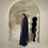 Navy Blue Pakistani Chiffon Suit USA Navy Blue Pakistani Chiffon Suit USA