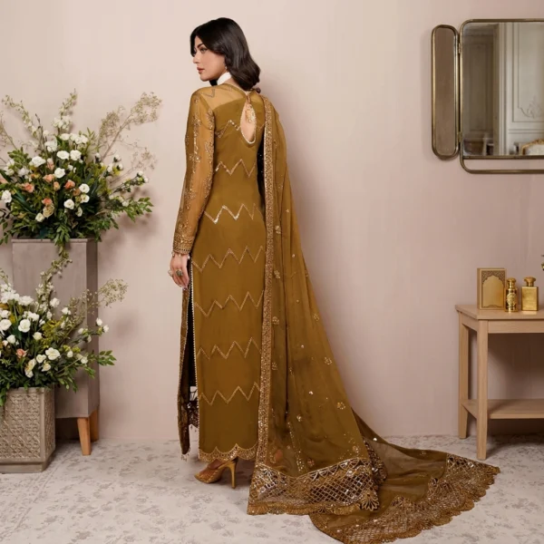 Oak Brown Wholesale Chiffon Suit USA Oak Brown Wholesale Chiffon Suit USA