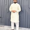 Off-White-Kurta Pajama For Wedding Off-White-Kurta Pajama For Wedding