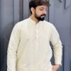 Off-White-Kurta Pajama For Wedding (2) Off-White-Kurta Pajama For Wedding