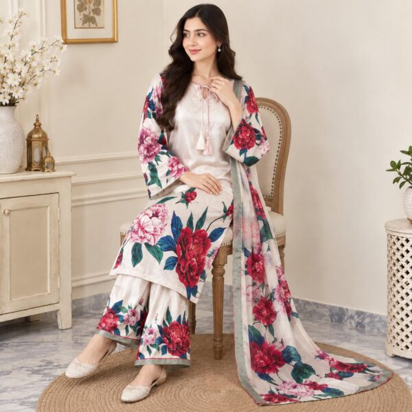 Off-White Pakistani Silk Suits Wholesale USA (2) Off-White Pakistani Silk Suits Wholesale USA