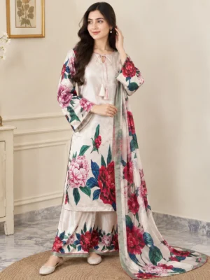 Off-White Pakistani Silk Suits Wholesale USA (3) Off-White Pakistani Silk Suits Wholesale USA