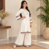 Off-White pakistani dhanak suit usa Off-White pakistani dhanak suit usa