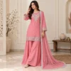 Pink Wholesale Chiffon Suit USA Pink Wholesale Chiffon Suit USA