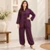 Plum Dhanak Pakistani Suit USA Plum Dhanak Pakistani Suit USA