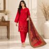 Red Wholesale Pakistani Lawn Suit (2) Red Wholesale Pakistani Lawn Suit