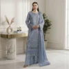 Regent Grey Wholesale Chiffon Suit USA Regent Grey Wholesale Chiffon Suit USA