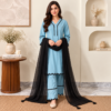Sky Blue wholesale pakistani dhanak suit Sky Blue wholesale pakistani dhanak suit