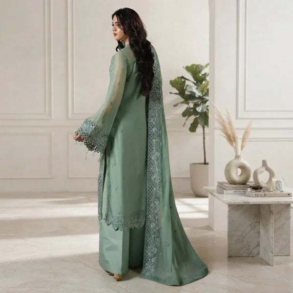 Royal Purple Pakistani chiffon Suit USA Royal Purple Pakistani chiffon Suit USA