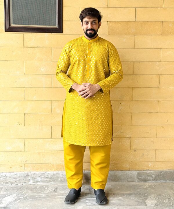 Yellow Kurta Pajama For Wedding Guest Yellow Kurta Pajama For Wedding Guest