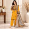 Yellow Wholesale Pakistani Lawn Suit Yellow Wholesale Pakistani Lawn Suit