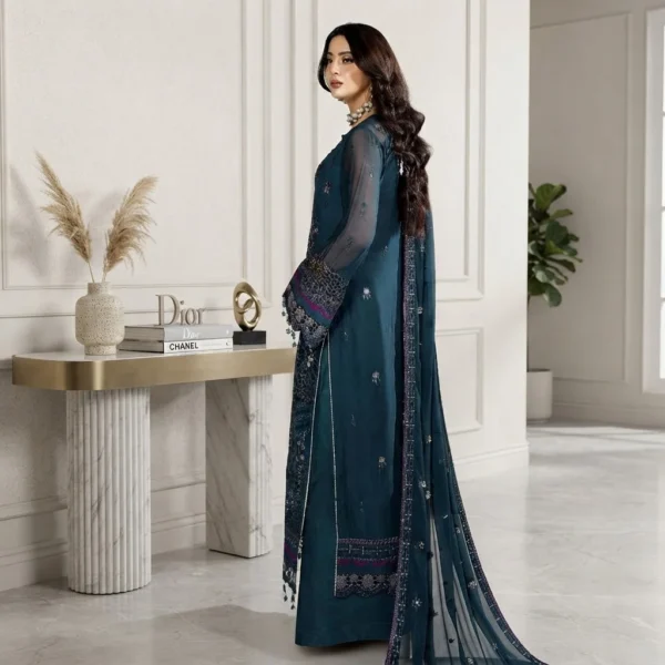 Zink Pakistani Chiffon Suit USA Zink Pakistani Chiffon Suit USA
